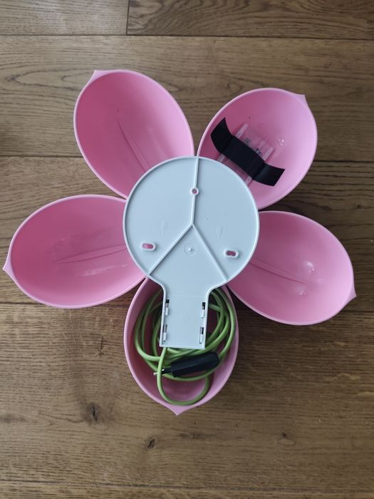 Lampki nocne Ikea kwiatek i księżyc