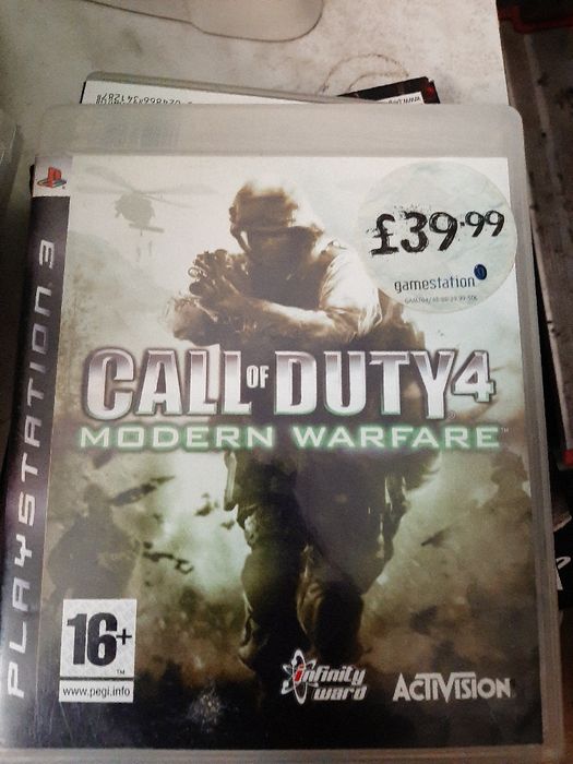 Call of duty 4 Modern Warfare na ps3
