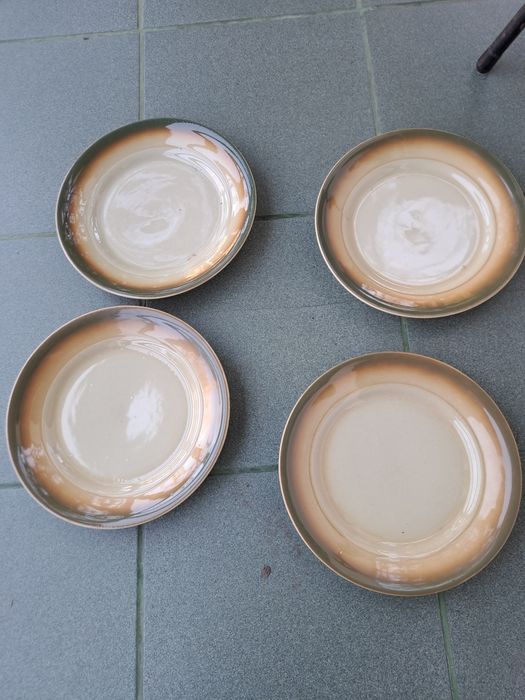 Talerze płytkie I deserowe z Tułowic