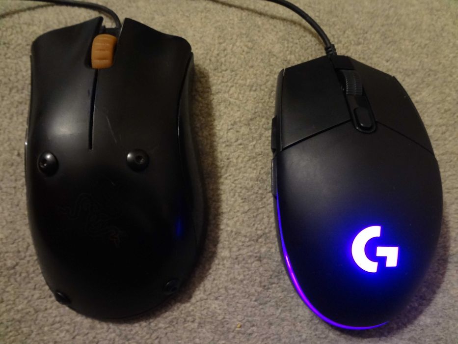 Мышка Razer DeathAdder 3.5G, Logitech G102, клавиатура Logitech K280e