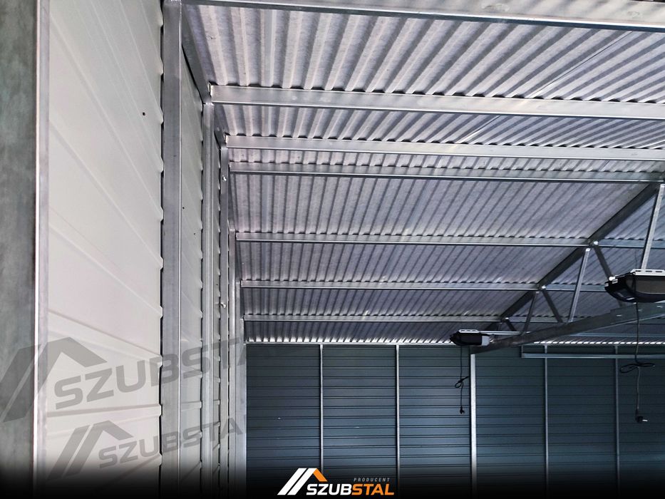 Garaż blaszany 6x5 6x6 9x5 9x6 12x6 PRODUCENT seria Premium Line
