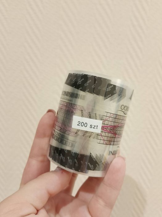 Formy do paznokci indigo 200szt