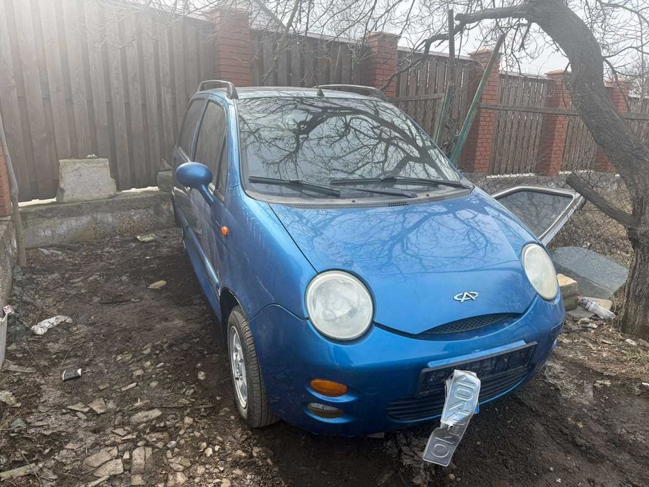 Капот, фары, Чери куку, Chery QQ. 1.1