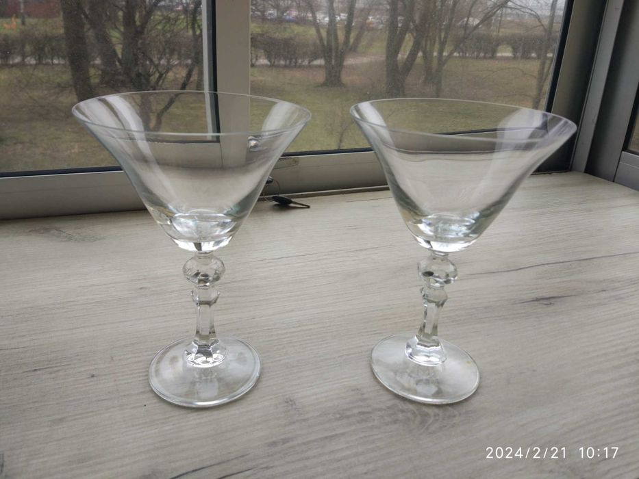 Kieliszki do Martini, duże