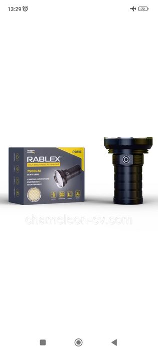 Професійний. СУПЕР. Найпотужніший, якісний лихтар Rablex