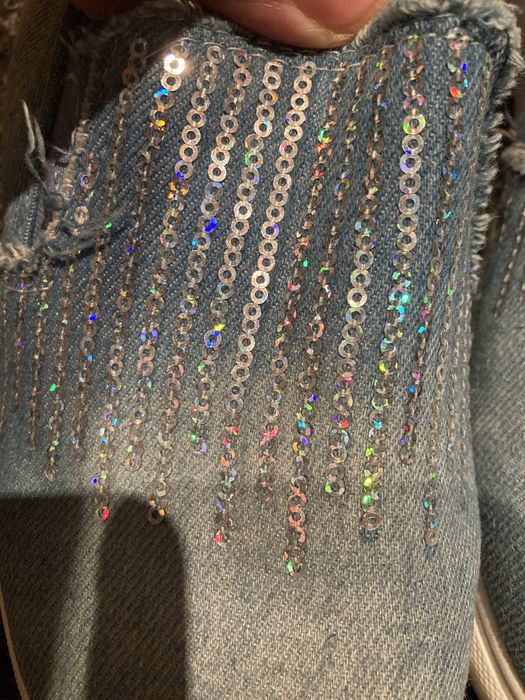 Trampki jeans damskie