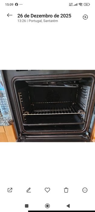 Forno encastrado elétrico