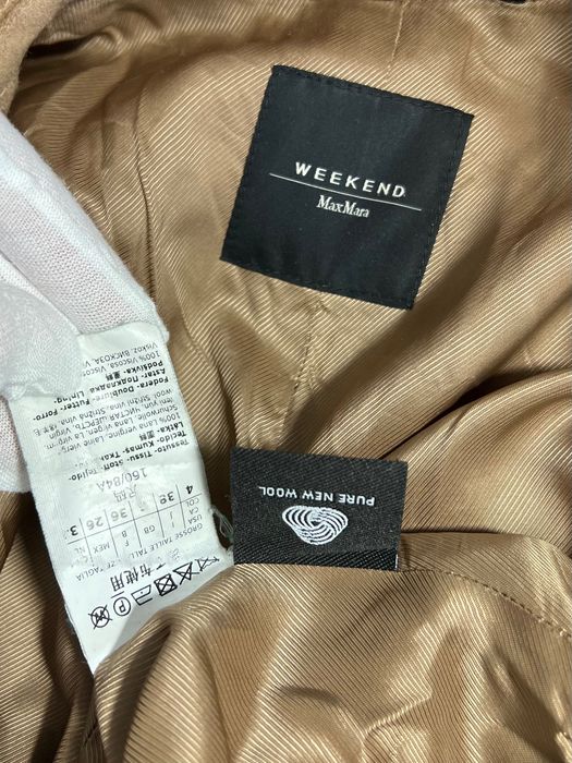 Elegancki Płaszcz Max Mara Weekend Pure New Wool