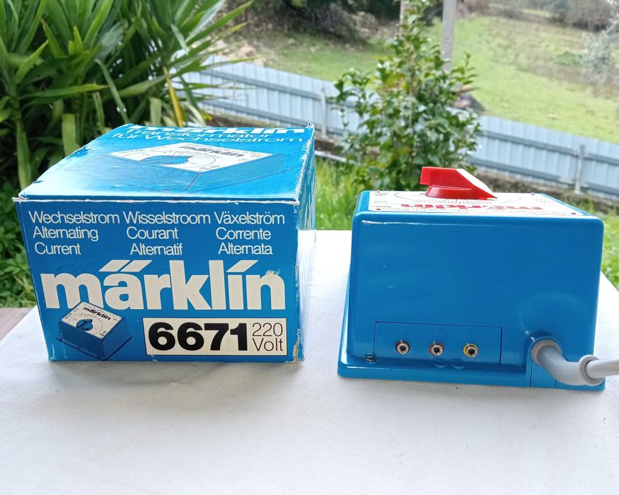 MARKLIN 6671, Transformador com caixa original