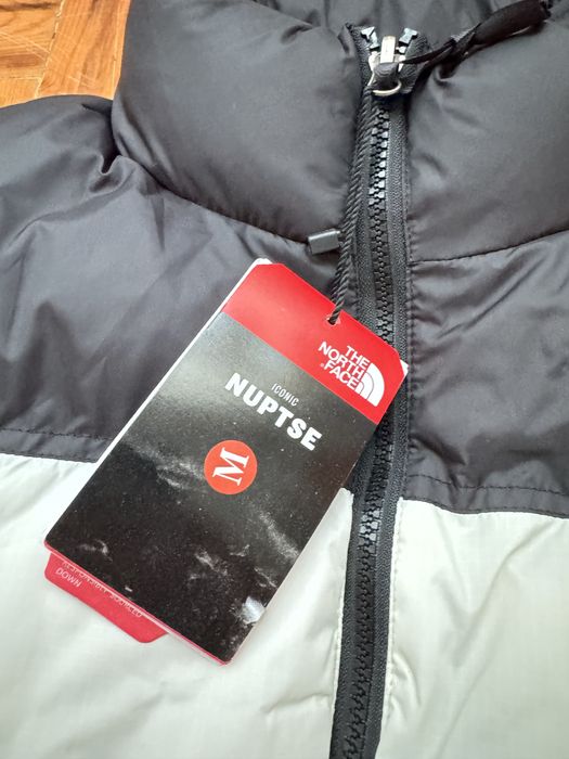 casaco The North Face branco e preto
