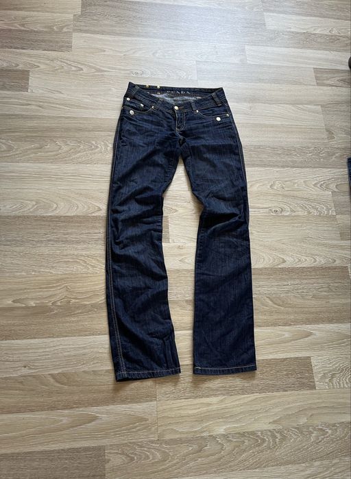 PRADA BOOTCUT ARCHIVE vintage 2000s y2k jeans gold furniture levis 512 527 буткаты джинсы буткат