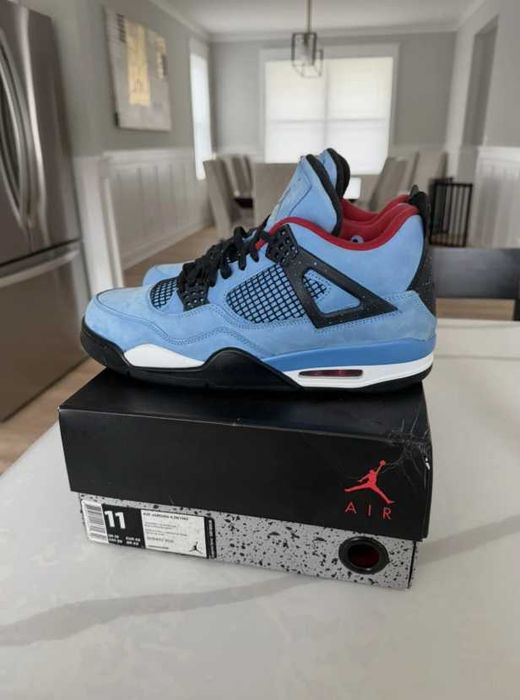 Jordan 4 Retro Travis Scott Cactus Jack R.40