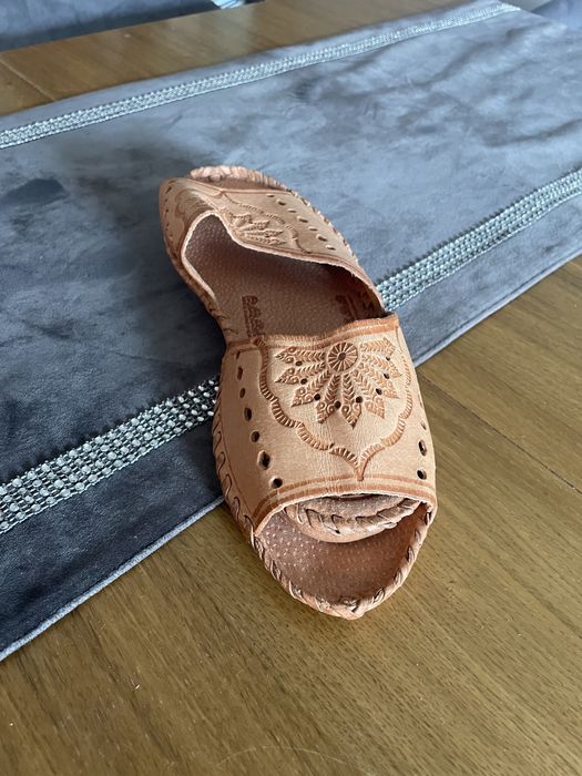 Bambosz/Pantofle Wełniane Nowe