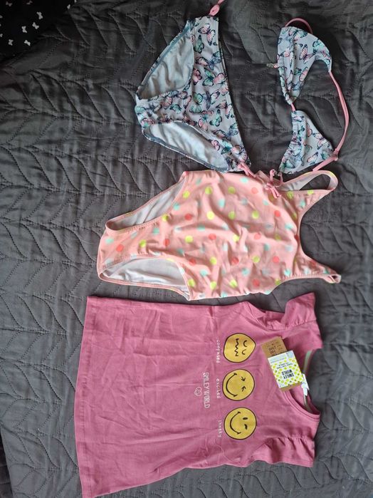 Ubranka, ubrania 128cm dla dziewczynki