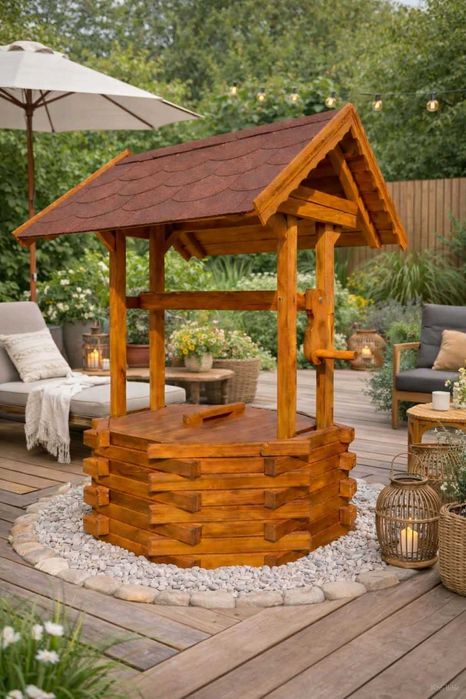 Drewniana Obudowa Studni, Studnia Ogrodowa, Maskownica Kręgu Producent