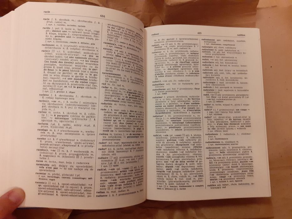 Wielki słownik francusko-polski 2 tomy