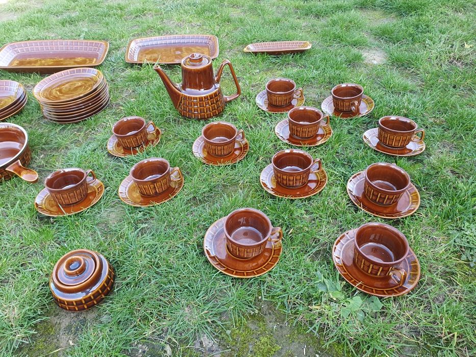 Zestaw Porcelit Pruszków kratka