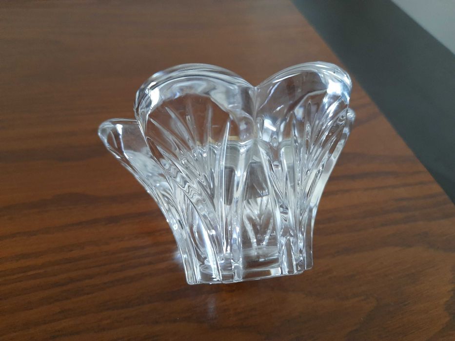 Relógio Cristal d'Arques formato flor
