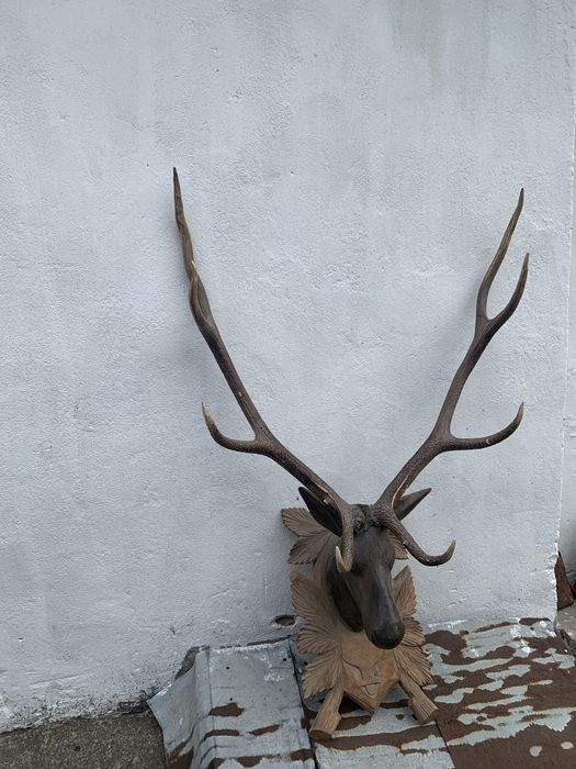 Сувенір із натуральних рогів оленя