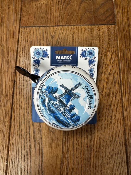 Dzwonek rowerowy holenderski nowy