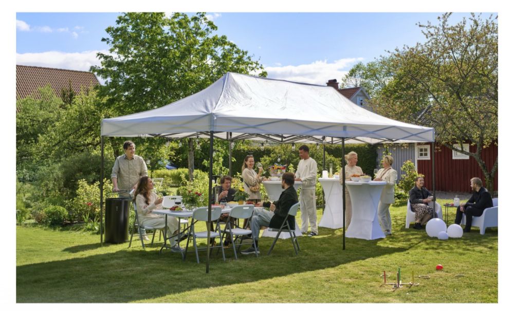 Namiot samorozkładający Jula 3x6 pawilon