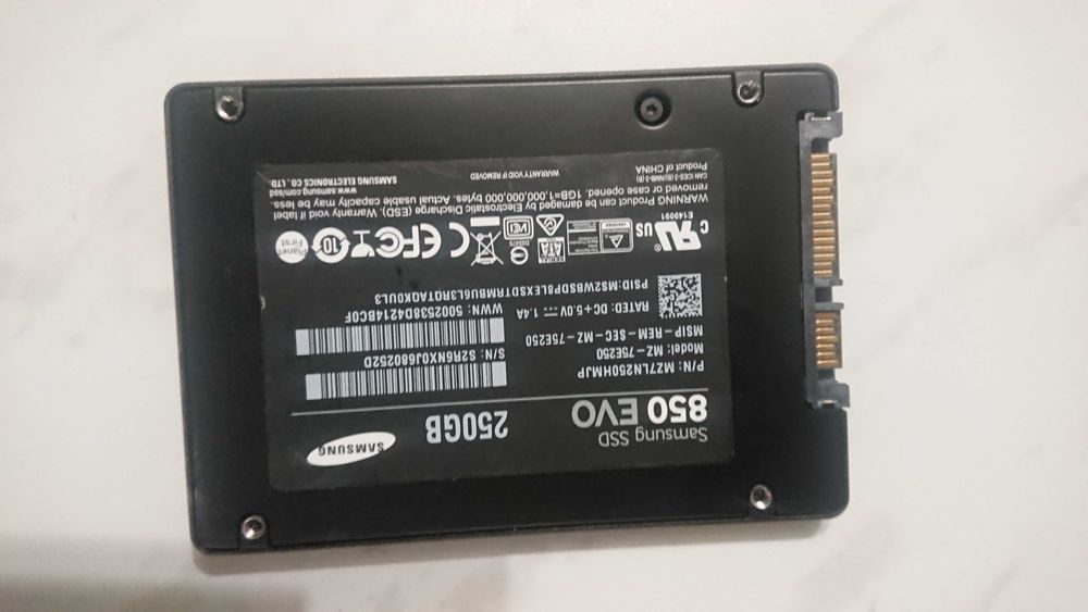Samsung SSD 850 250gb