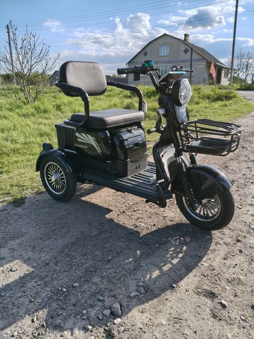 Електроскутер Електротрицикл  Corso Ostin 1200w графенові акб