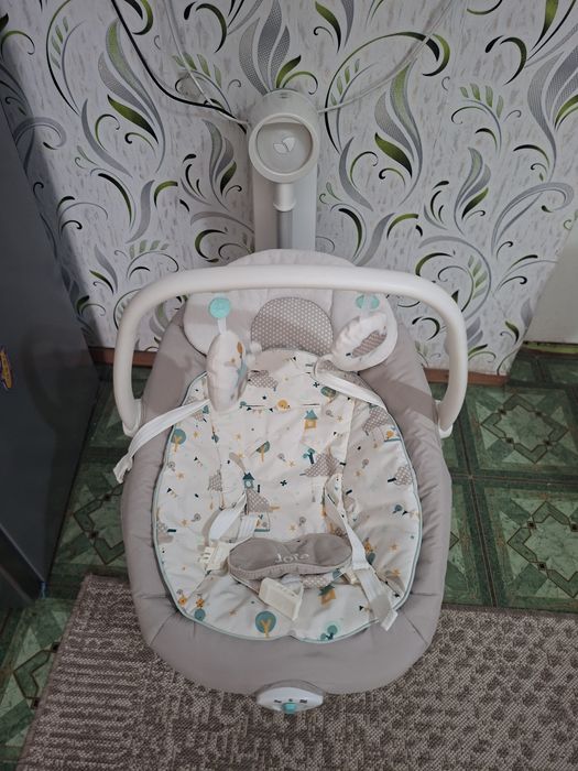 Дитячий заколисуючий центр(гойдалка) 2 в 1 Joie Serina + ПОДАРУНОК КИЛИМОК