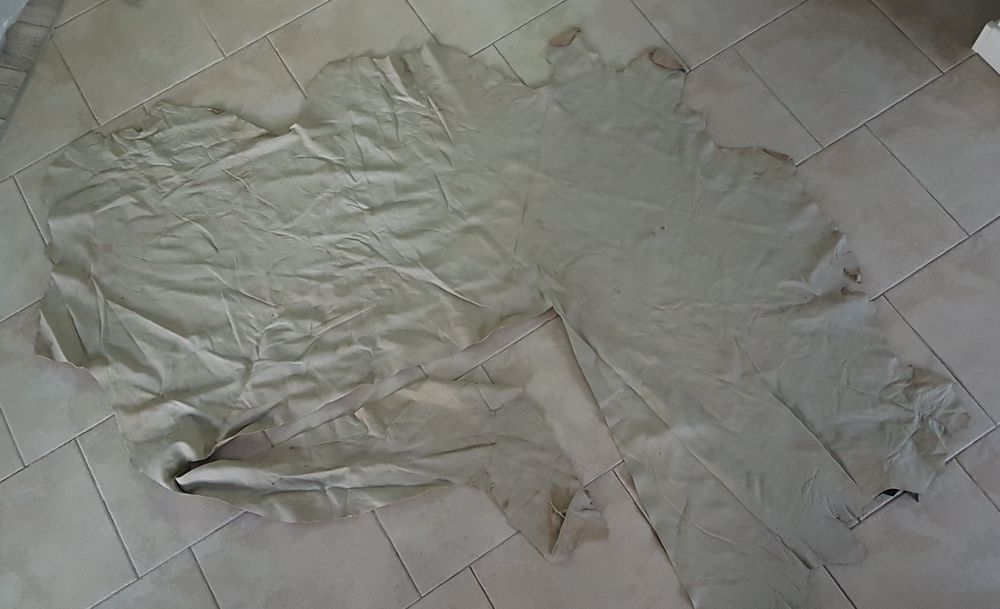 Skora naturalna  jasny 100x200