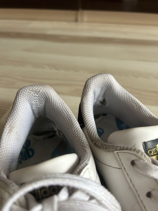 Adidas superstar Pure J 38 24cm białe buty