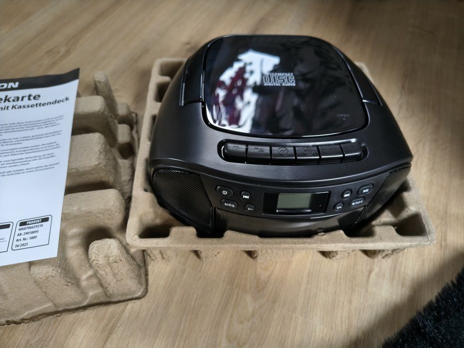 Radioodtwarzacz. Boombox Maginon