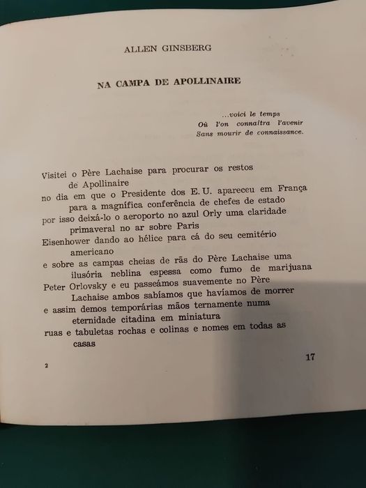 Antologia da Novíssima Poesia Norte Americana