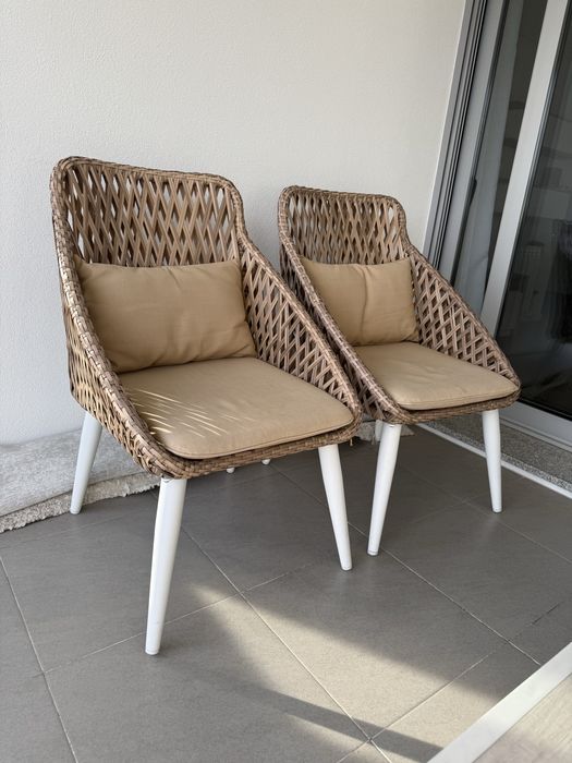 Mesa + cadeiras exterior