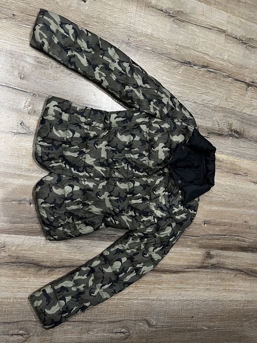 Куртка двустороння пуховик benetton s-xs