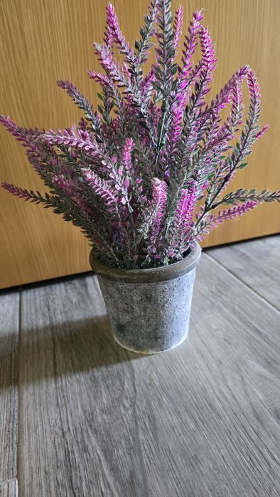 Alfazema vaso artificial