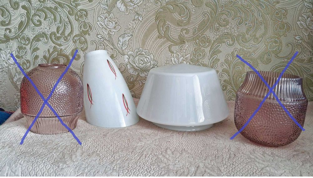 Винтажные плафоны из СССР