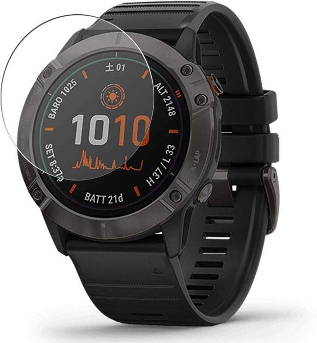Szkło Hybrydowe Do Garmin Fenix 6X Pro Bezbarwne
