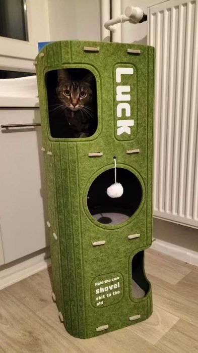 Лежанка для котика або маленькоі собачки когтеточка будинок для кота