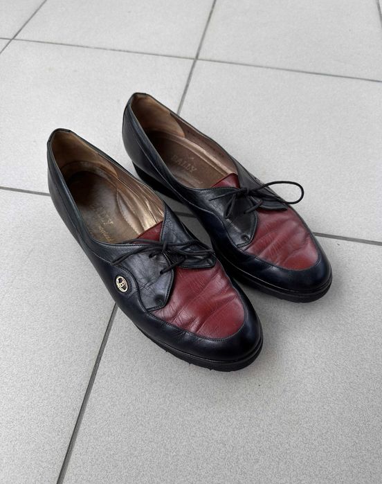 Buty skórzane Bally damskie eleganckie r. 41 (7,5)
