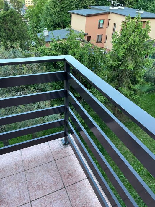 Barierki balustrady aluminiowe balkony balkonowe ze stali nierdzewnej