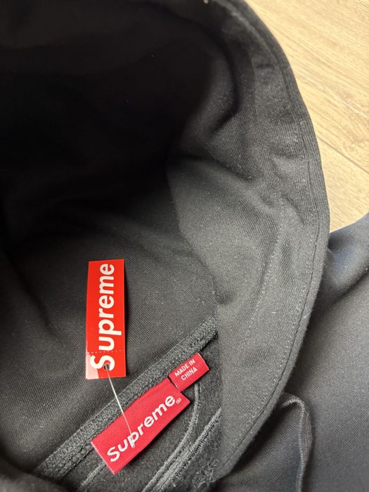 Supreme Black Hoodie (Bluza)