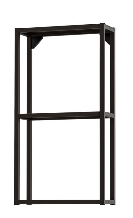 Enhet polka ikea 40x15x75 antracyt czarna