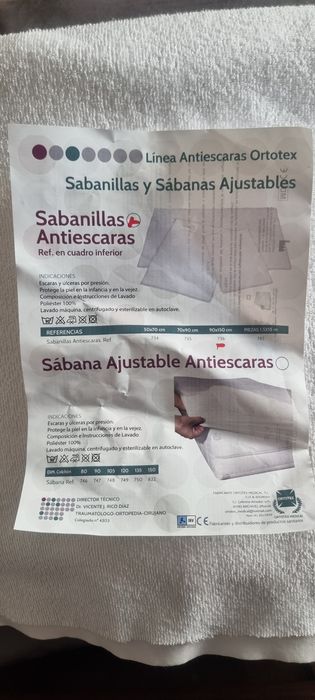 Resguardos anti-escarras novos