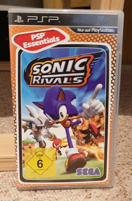 videojogo Sonic Rivals - PSP PAL - completo com manual portes grátis