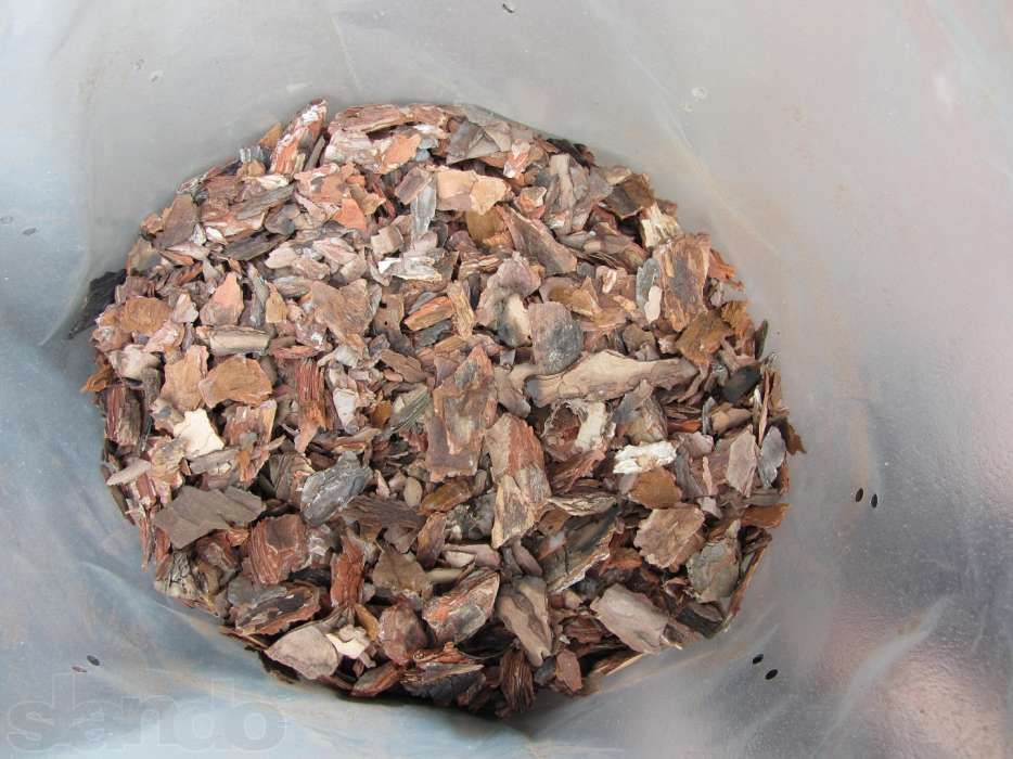 Соснова кора, обладнання для виготовлення.