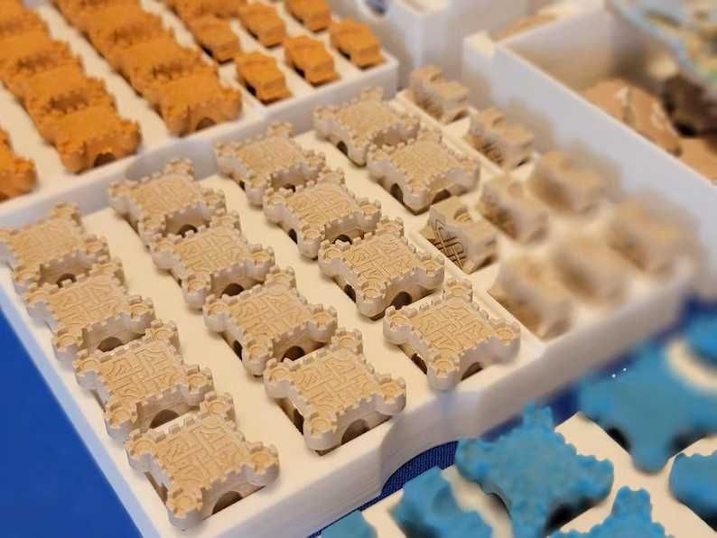 Insert organizer do gry planszowej Rebirth (Nowa Ziemia)