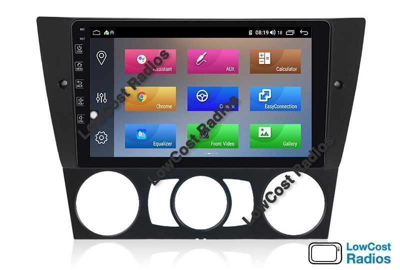 Rádio GPS Multimédia ANDROID 15 BMW E90, E91, E92 e E93 • 9 Polegadas | CARPLAY • ANDROID AUTO