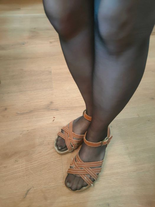 Sandałki, używane, 38