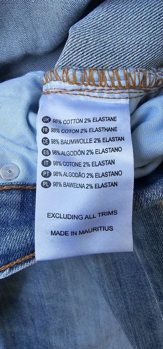 Dickies męskie spodnie dżinsowe rozmiar W33 L32 stan bardzo dobry wymiary na zdjęciach