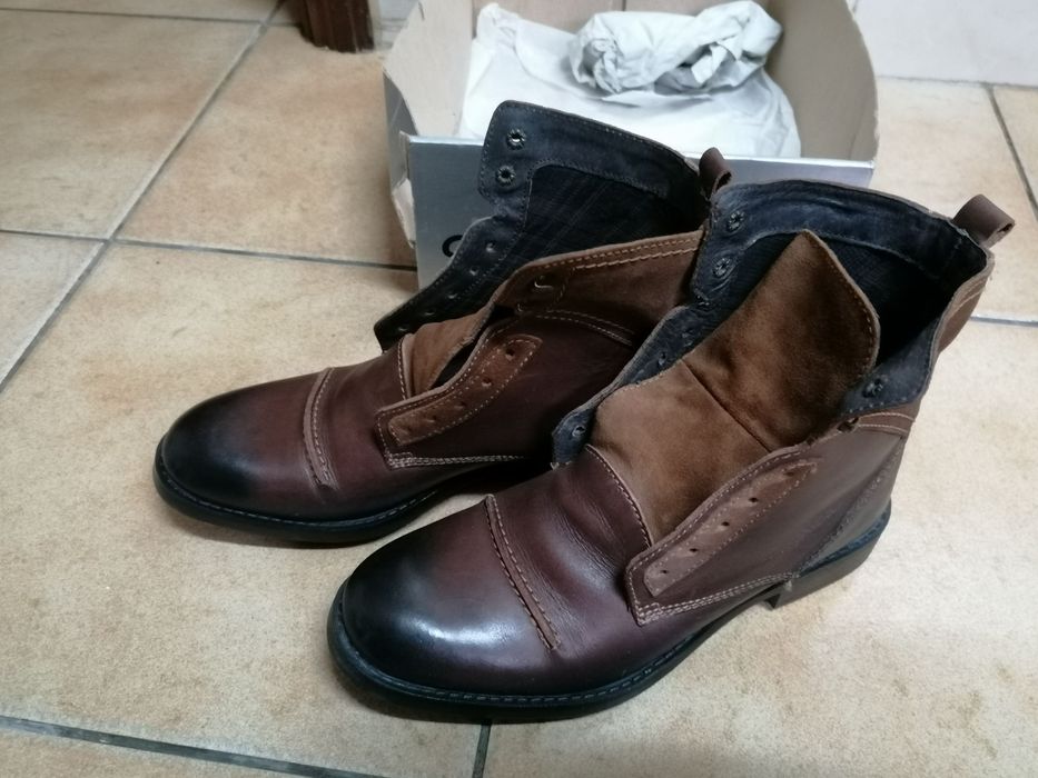 Botas castanho nr 39